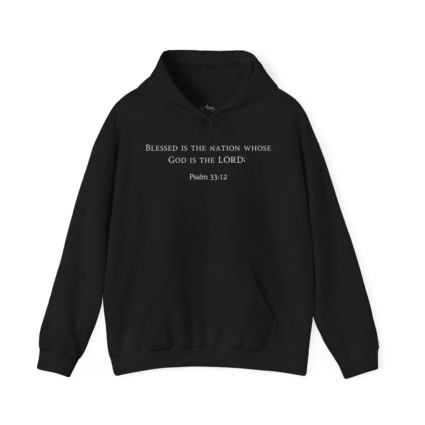 Psalm 33:12 Hoodie