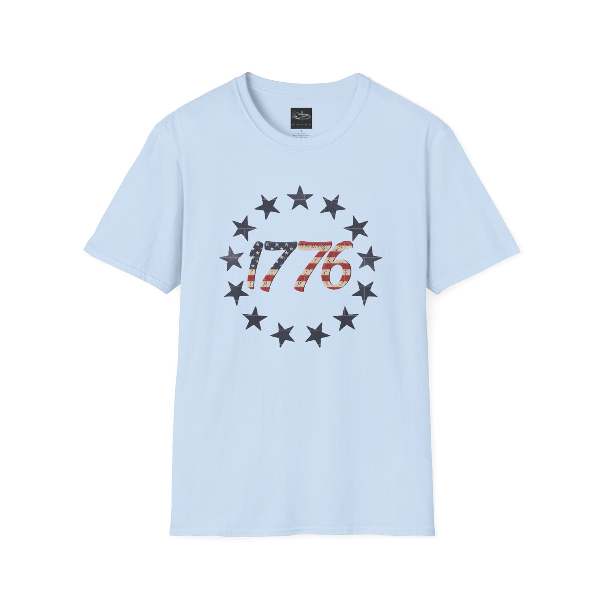 1776 T-Shirt in Light Blue