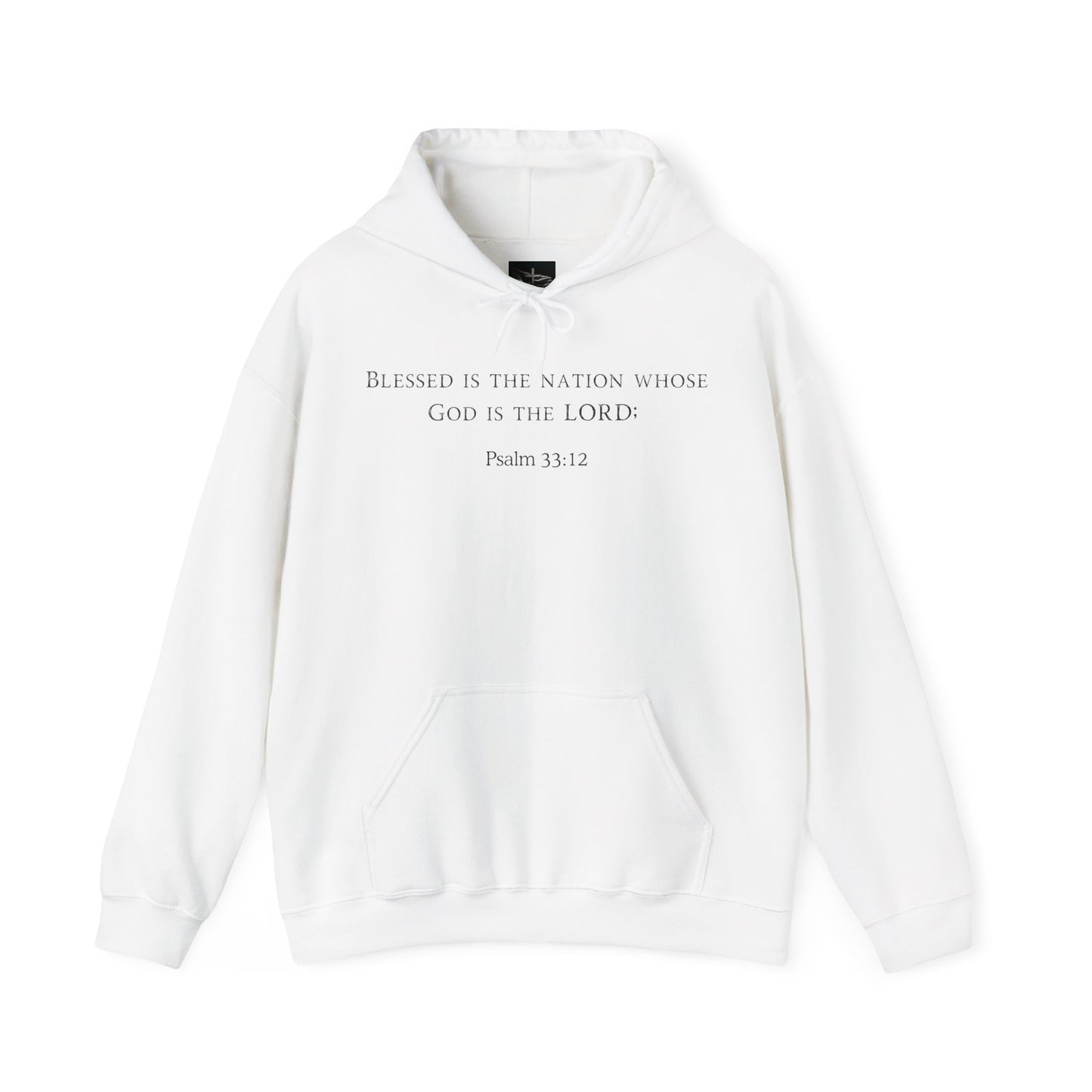 Psalm 33:12 Hoodie